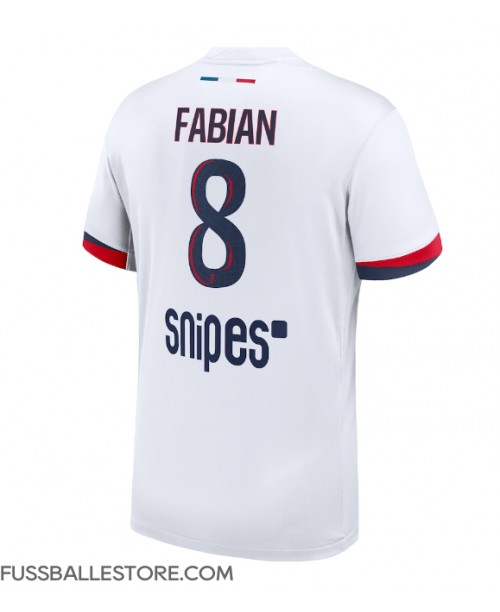 Günstige Paris Saint-Germain Fabian Ruiz #8 Auswärtstrikot 2025-26 Kurzarm Günstige Paris Saint-Germain Fabian Ruiz #8 Auswärtstrikot 2025-26 Kurzarm